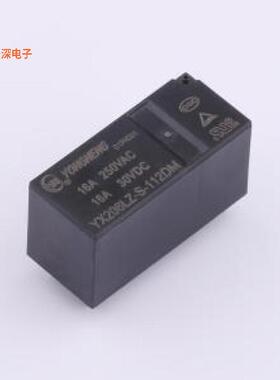 YX208LZ-S-112DM |功率继电器电流16A,12VDC,1组常开，0.4W