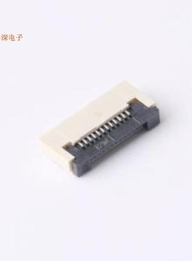 ZX-0.5FPC-2H-QFX12P |原装SMD,P=0.5mm,卧贴FFC/FPC