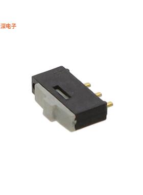 MMS 1010 D-R-1 T |SPDTSLIDE SWITCH, ON-ON, SIDE ACTUAT