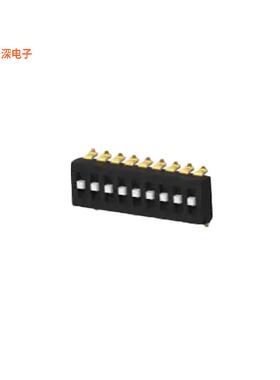 TDS09SGNNTU04 |SPSTSWITCH SLIDE DIP SPST 0.025A 24V