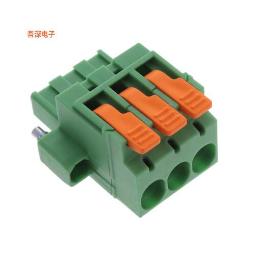 1110629|插头，母插口TERM BLOCK PLUG 3POS 5.08M