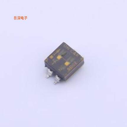 SD02H0SB |原装插件SWITCH SLIDE DIP SPST 0.1A 25V