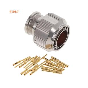 MALE 16M9 2M801 PLUG 19PA 正CONN 19POS 036 GOLD CRIMP品