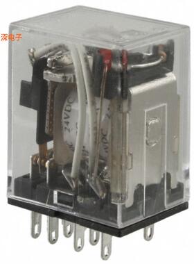 SZR-MY4-N1-DC24V|可插RELAY GEN PURPOSE 4PDT 3A 24
