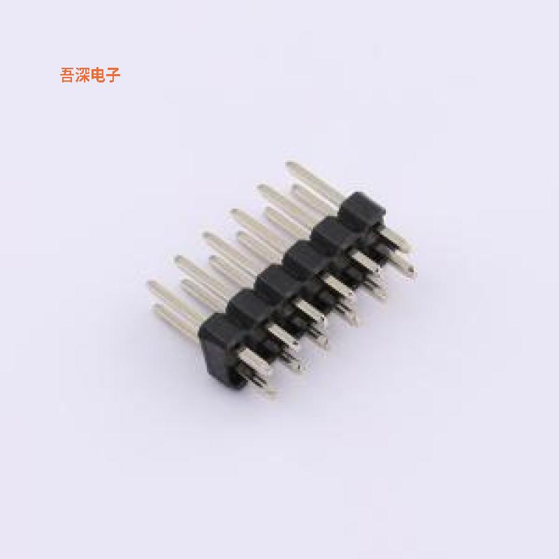 FG-PZ2.54-02-06P |排针排针2.54 2*6 塑高2.54 直插