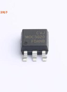 MOC3020S |原装SMDOPTOISOLATOR 5KV TRIAC 1CH 6-SMD