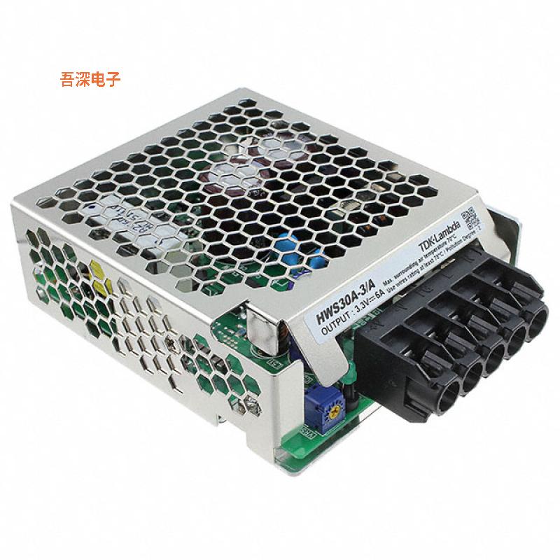 HWS30A-3/A |封闭式AC/DC CONVERTER 3.3V 30W
