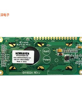 NHD-0216KZW-AG5|32.0O MODULE 32DIG 16 X 2 PASSIV