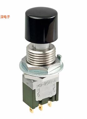 MB2011SB1G01-DA |面板安装，后部SWITCH PUSH SPDT 0.4VA 28V