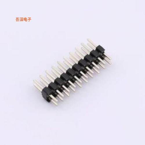 PZ200V-12-20P |排针2.00mm间距 直插 2x10位排针插件,P=2mm