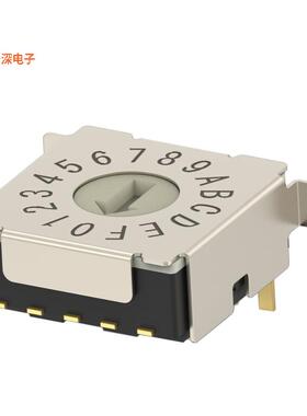 MRSSH4DR16SMGWTR |原装全新SWITCH ROTARY DIP HEX 0.4VA 20V