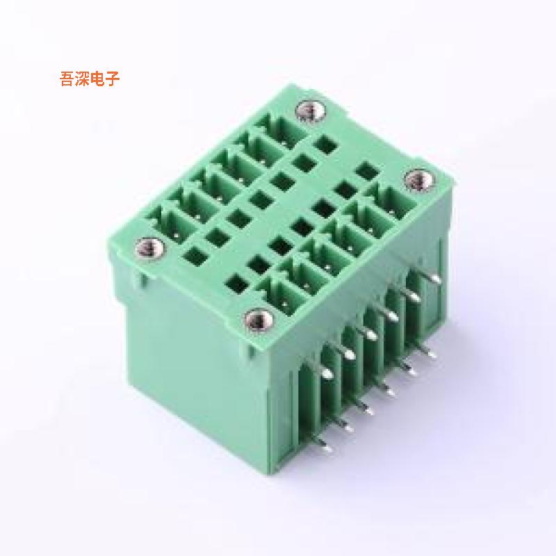 KF2EDGRHM-3.5-2*6P |原装弯插,P=3.5mm插拔式接线