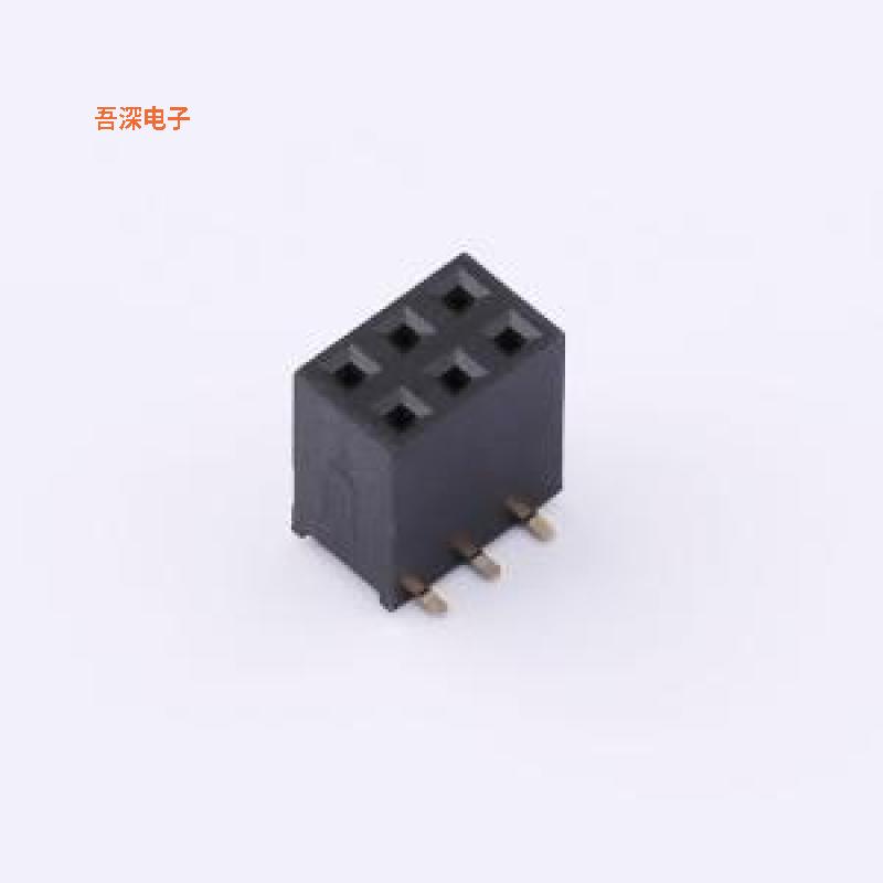 HX PM-2.54-02-03-S-H8.5 |排母配套排针HX PZ2.54-2x3P系列