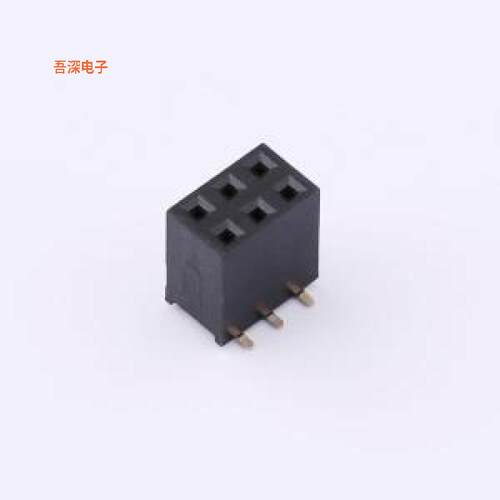 HX PM-2.54-02-03-S-H8.5 |排母配套排针HX PZ2.54-2x3P系列