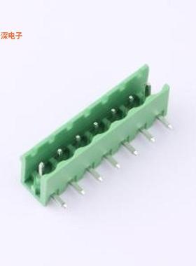 HC-JXDZR-5.08-7P |原装弯插,P=5.08mm插拔式接线