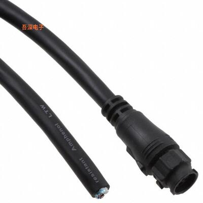 BBD-06AMFM-QL8F01 |插头CIRC CBL 6POS PLUG TO WIRE 3.28'