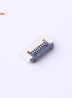 F0502-B-08-15T-R |原装SMD,P=0.5mm,卧贴FFC/FPC