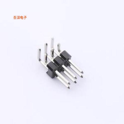 PZ-2.54-2*03-8.5-WZ |原装弯插,P=2.54mm排针