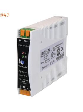 PDRB-5-24 |AC 和 DCAC/DC DIN RAIL SUPPLY 24V 5W