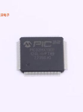 PIC32MX130F128L-I/PT 原装|正品TQFP-100(12x12)