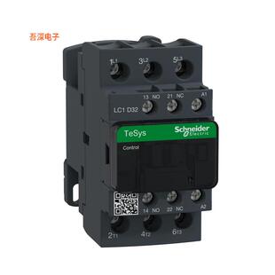 LC1D32B7 |原装全新TESYS 32A AC3 15KW 1NO 1NC 24VAC