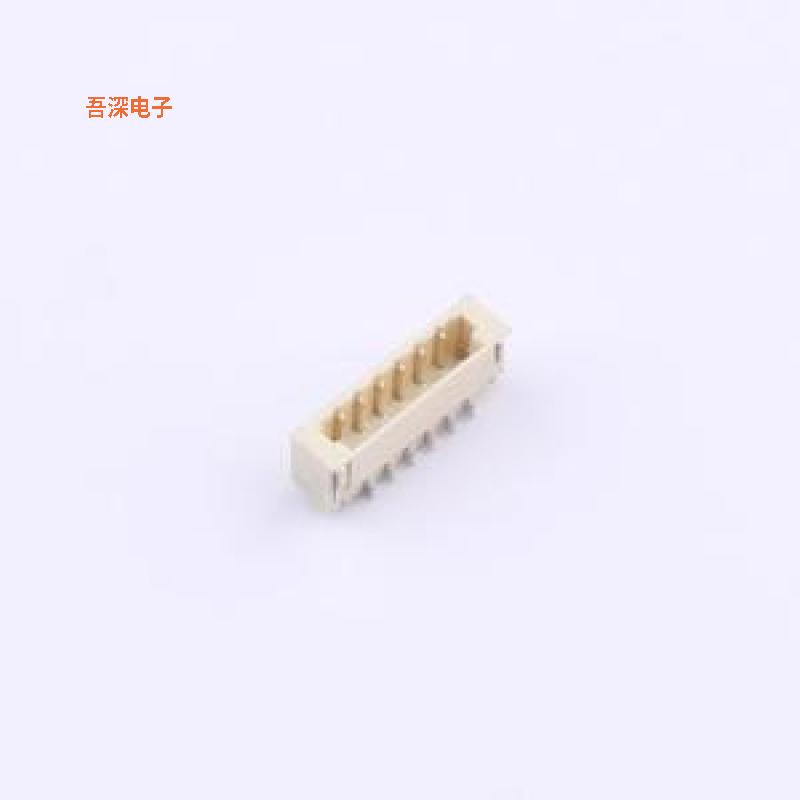 ZX-0.8-6PWT |原装SMD,P=0.8mm,卧贴线对板针座