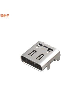 DX07S024JAAR1100 |正CONN RCPT USB4 TYPC 24POS SMD RA品