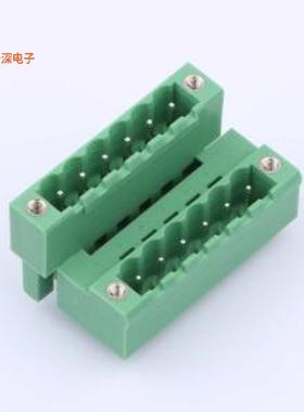 KF2EDGVTM-5.0-2*6P |绿保插拔式接线插件,P=5mm