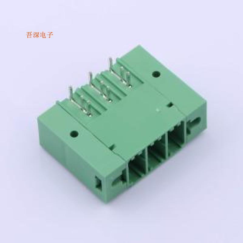 JL5EDGRHM-76203G01 |插拔式接线插拔式公座 带耳 弯脚