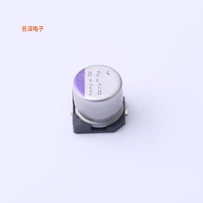 20SVPA22M|原装SMD,D6.3xL6mmCAP ALUM POLY 22UF 20% 20V SM
