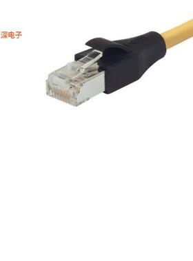 TRD855SCRY-25 |圆形线缆CBL RJ45/RJ45 CAT5E SHLD 25'