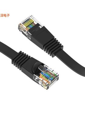 CM-100736BKBSTK |原装全新4Ft Cat6 Flat Ethernet Network C