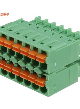 1738856 |插头，母插口TERM BLOCK PLUG 14POS 3.50MM