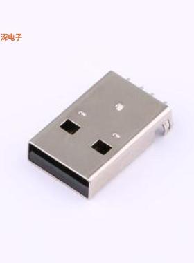 AM180-01-T1-B |黑胶有柱 直边USBSMD