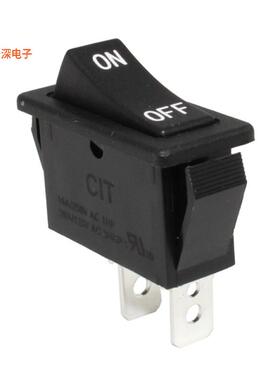 RN122FWC |面板安装，卡入式SWITCH ROCKER SPST 20A 250VAC