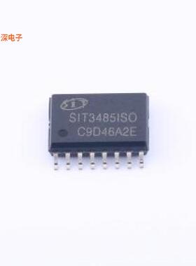 SIT3485ISO|原装SOIC-16隔离式RS485/422收发