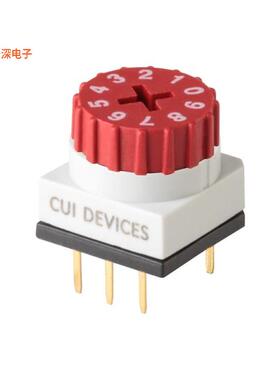 RDS3-10S-1065-3-D |BCDSWITCH ROTARY DIP BCD 0.15A 42V