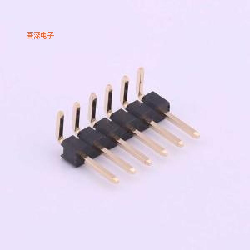 X6511WR-06H-C60D30R2 |原装弯插,P=2.54mm排针