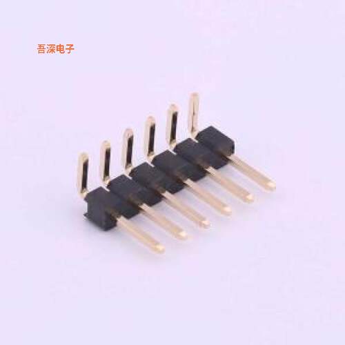 X6511WR-06H-C60D30R2 |原装弯插,P=2.54mm排针