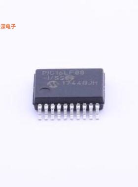 PIC16LF88-I/SS|原装SSOP-20IC MCU 8BIT 7KB FLASH 20SSO