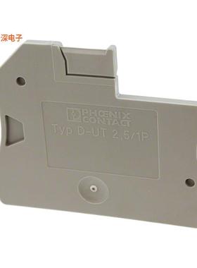 3047154 |端板CONN TERM BLK END PLATE GRAY