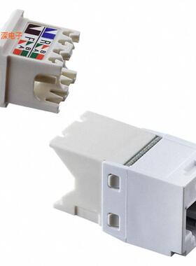 CJ688TGWH-24 |插孔CATEGORY 6, RJ45, 8-POSITION, 8-