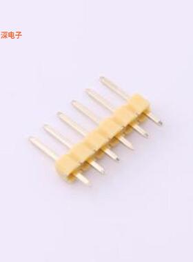 PZ254V-11-06P-YL |原装插件,P=2.54mm排针