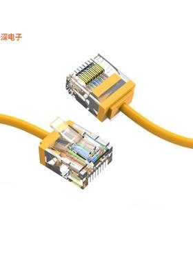 CM-100294YWBSTK |原装全新4Ft Cat6A UTP Super-Slim Etherne
