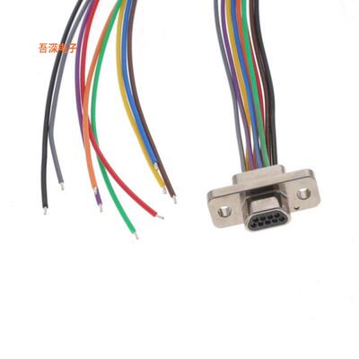 MDM-9SH003L |插头，母插口CABLE ASSY D TO MICD 9P 457.2M