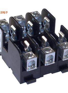 60308T |底座安装FUSE BLOCK,CLASS T,SPRING REINFO