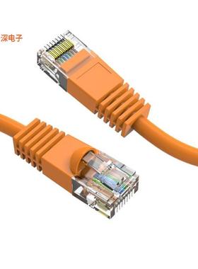 CM-100541ORBSTK |原装全新8Ft Cat5E UTP Ethernet Network B