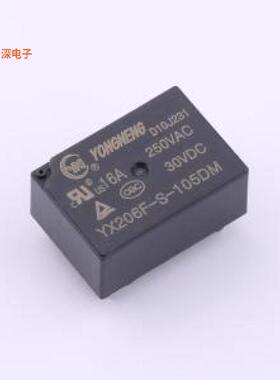 YX206F-S-105DM |电流16A,5VDC,1组常开，0.2W功率继电器DIP-4