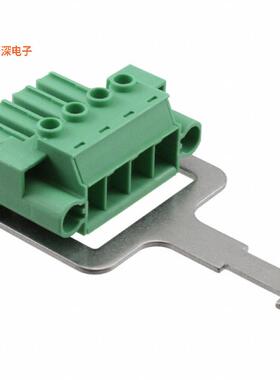 1778191 |插头，母插口TERM BLOCK PLUG 4POS 7.62MM