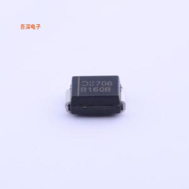 B160B-13-F |原装SMB(DO-214AA)DIODE SCHOTTKY 60V 1A SMB
